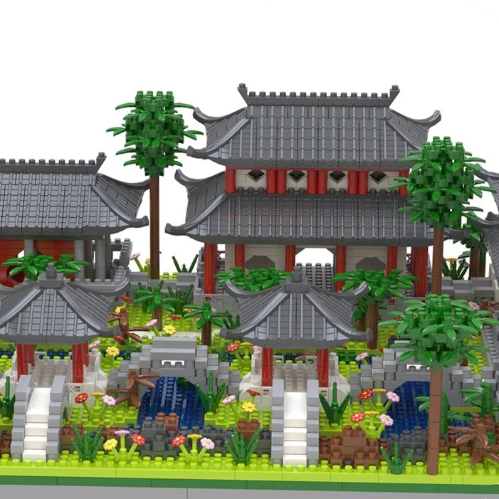 Ancient Dynasty Kingdom With Shrines Nano Building Set Collection - Image 15