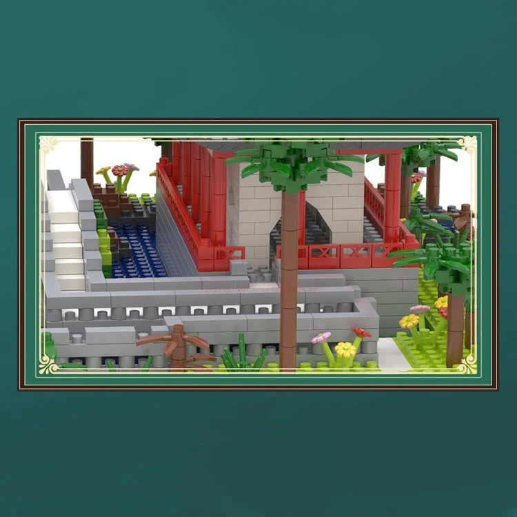Ancient Dynasty Kingdom With Shrines Nano Building Set Collection - Image 20