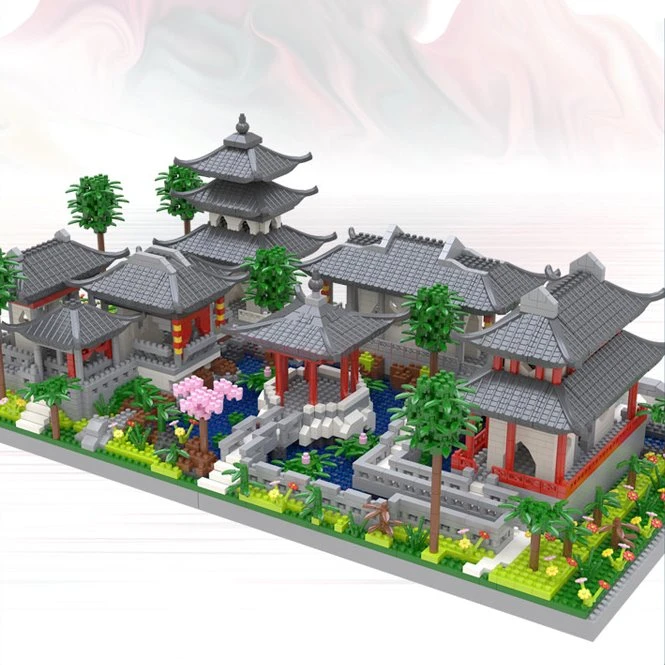 Ancient Dynasty Kingdom With Shrines Nano Building Set Collection - Image 3