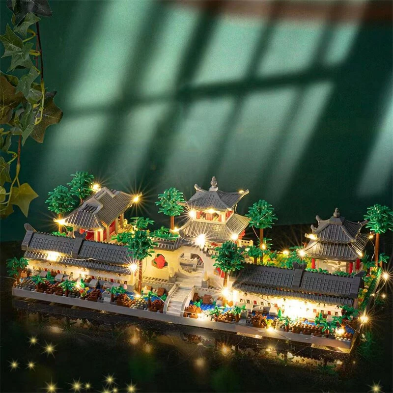 Ancient Dynasty Kingdom With Shrines Nano Building Set Collection - Image 9