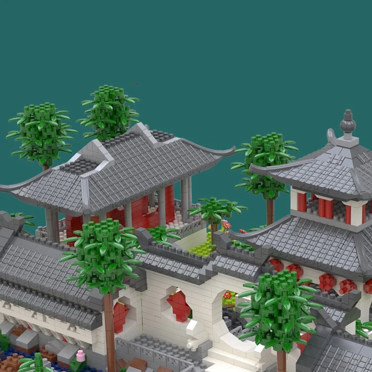 Ancient Dynasty Kingdom With Shrines Nano Building Set Collection - Image 16
