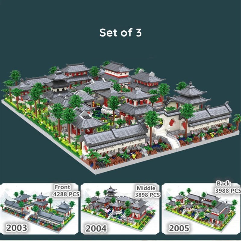 Ancient Dynasty Kingdom With Shrines Nano Building Set Collection - Image 14