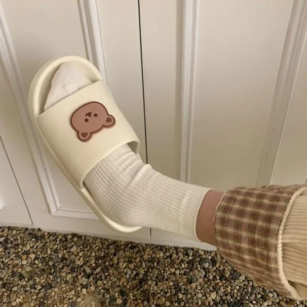 Apparel Beary Cute Open-toe Slippers - Image 12