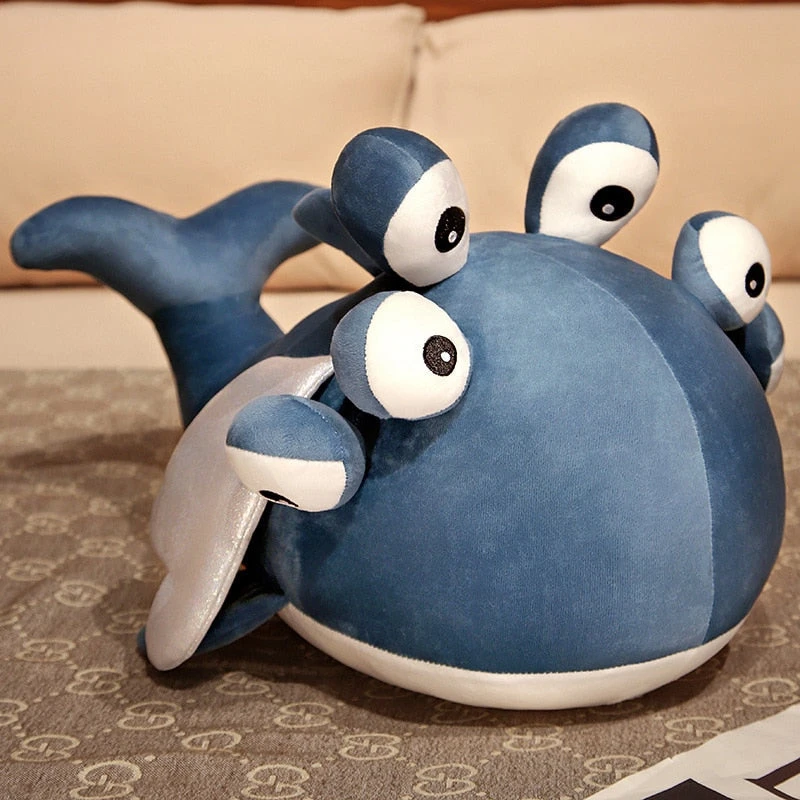 Blue Alien Whale With Wings Plushie - Image 4