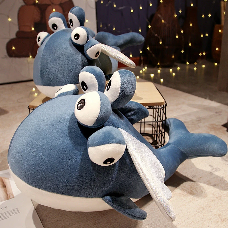 Blue Alien Whale With Wings Plushie - Image 11