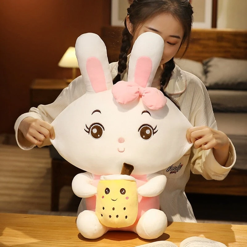 Boba Bunny Couple Plushies - Image 6