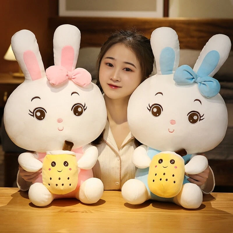 Boba Bunny Couple Plushies - Image 7