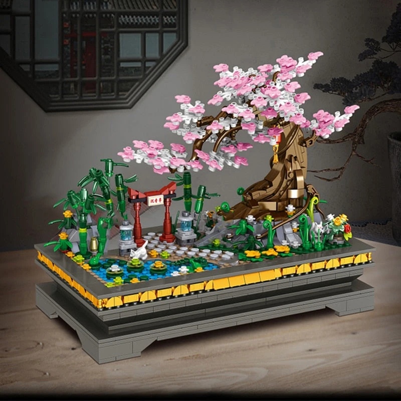 Bonsai Sakura Shrine Scenic Building Nano Sets Collection - Image 18