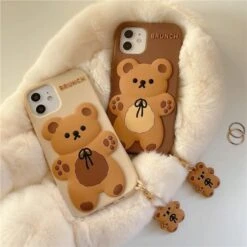 Accessories Brunch Bear IPhone Case With Charm