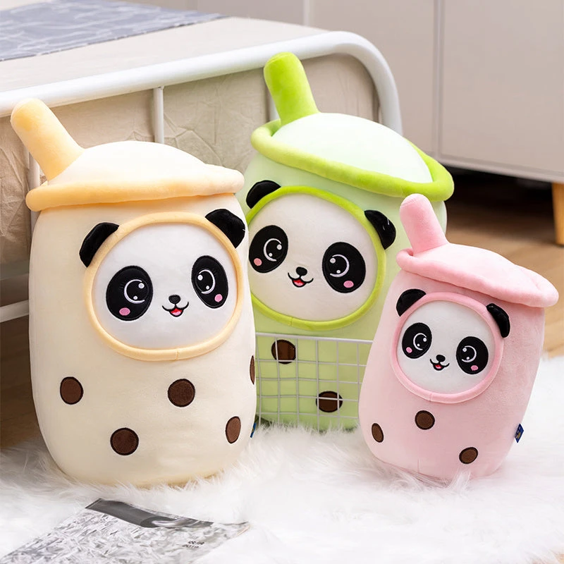 Bubble Tea Panda Family Plushies - Image 14
