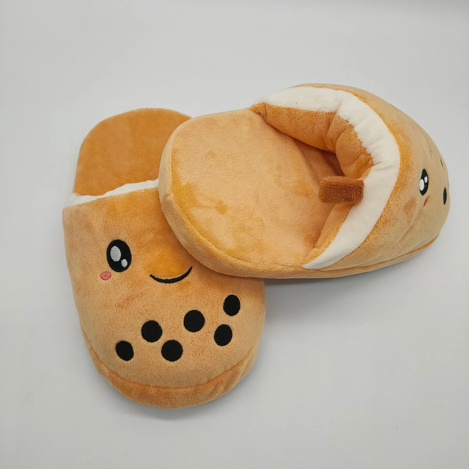 Apparel Bubble Tea Plush Slippers - Image 9