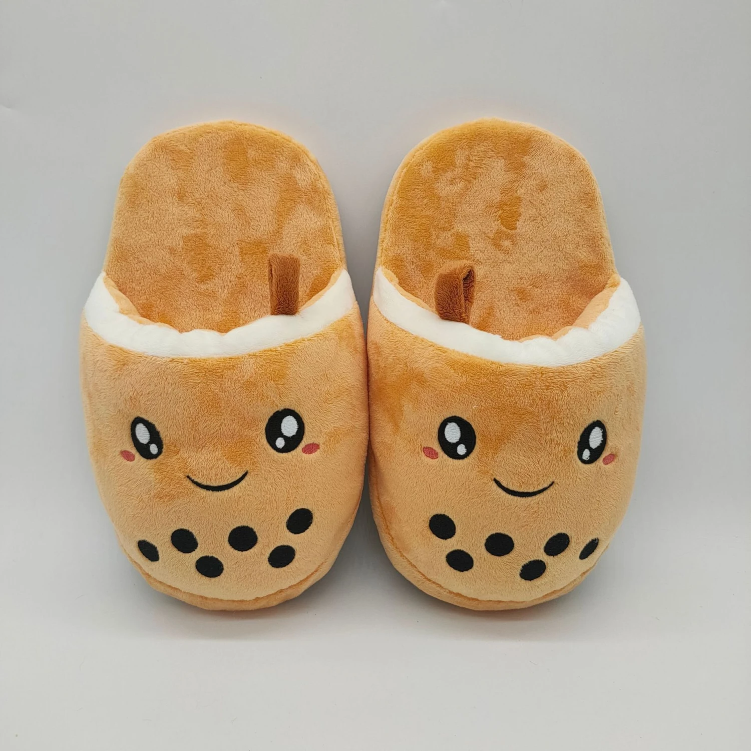 Apparel Bubble Tea Plush Slippers