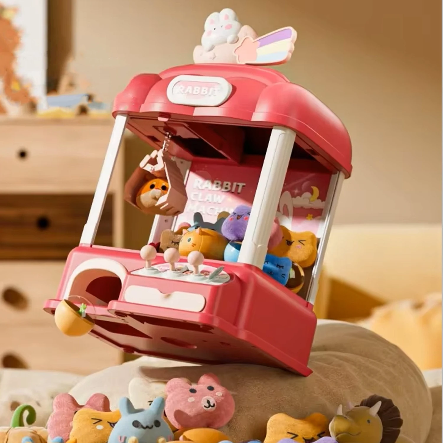Bunny Bear Rainbow Mini Claw Machine - Image 6