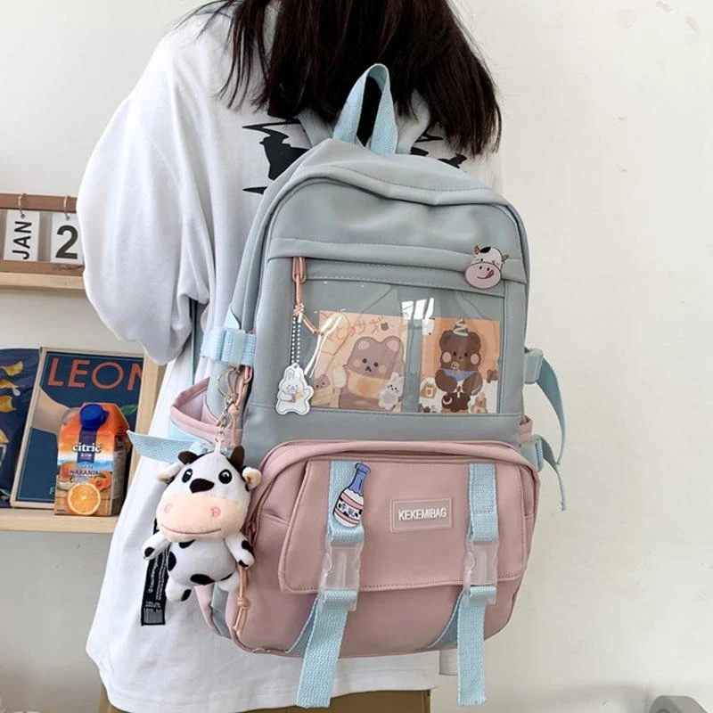 Apparel Canvas Kekemi Bear Friends Backpack - Image 13