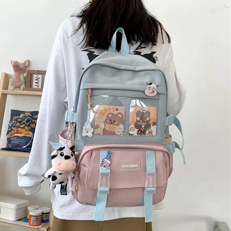 Apparel Canvas Kekemi Bear Friends Backpack - Image 15
