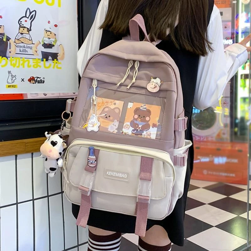 Apparel Canvas Kekemi Bear Friends Backpack - Image 6