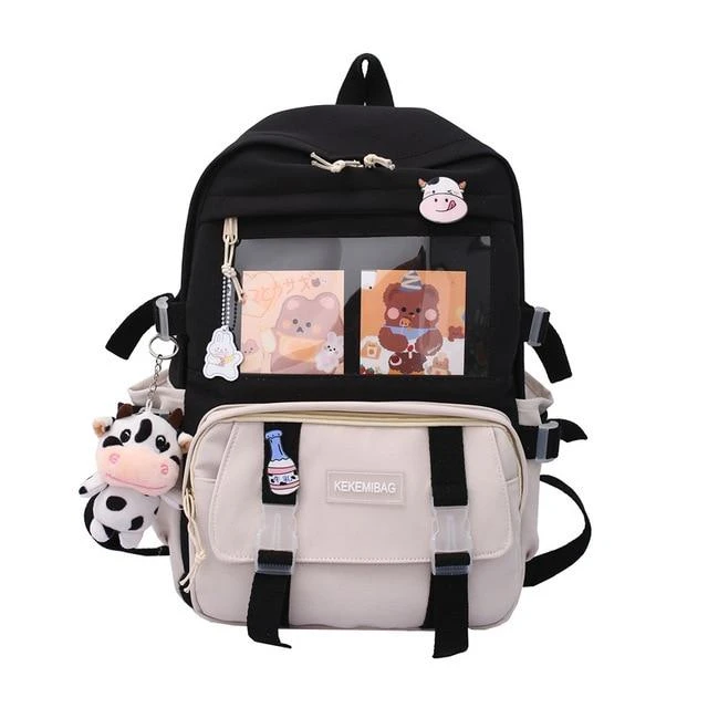 Apparel Canvas Kekemi Bear Friends Backpack - Image 5