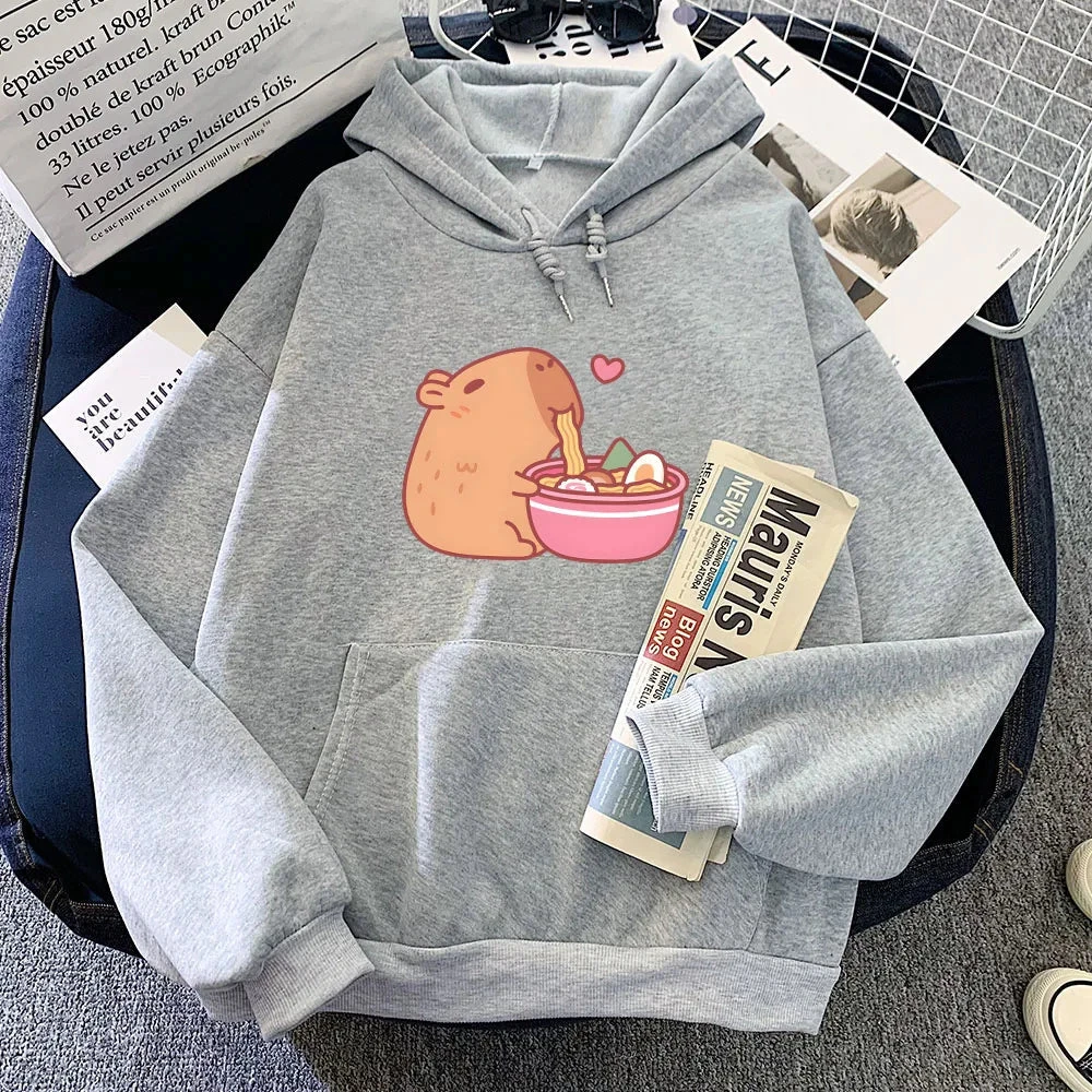 Apparel Capybara Eating Ramen Unisex Hoodie - Image 11