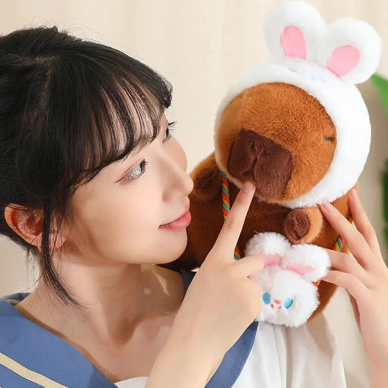 Capybara Frog Besties Costume Plush - Image 14