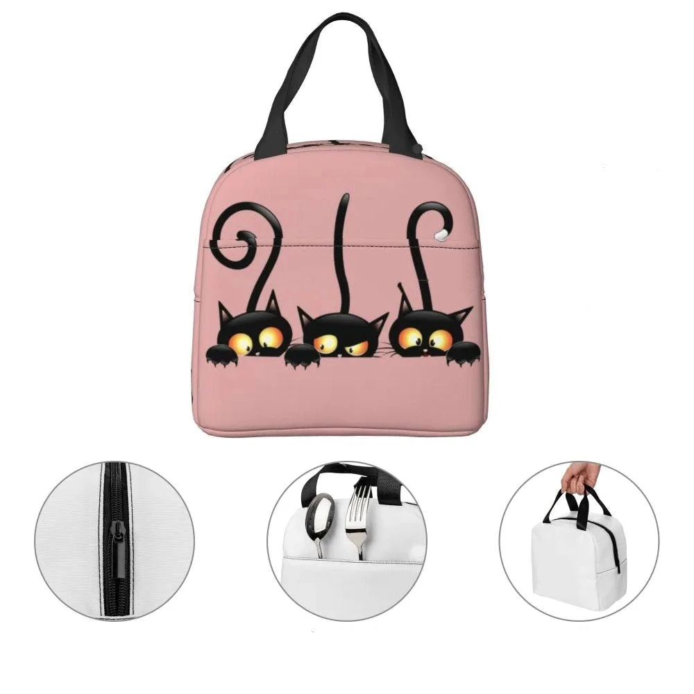 Cat Illustration Halloween Themed Lunch Bags - Image 7