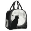 Cat Illustration Halloween Themed Lunch Bags
