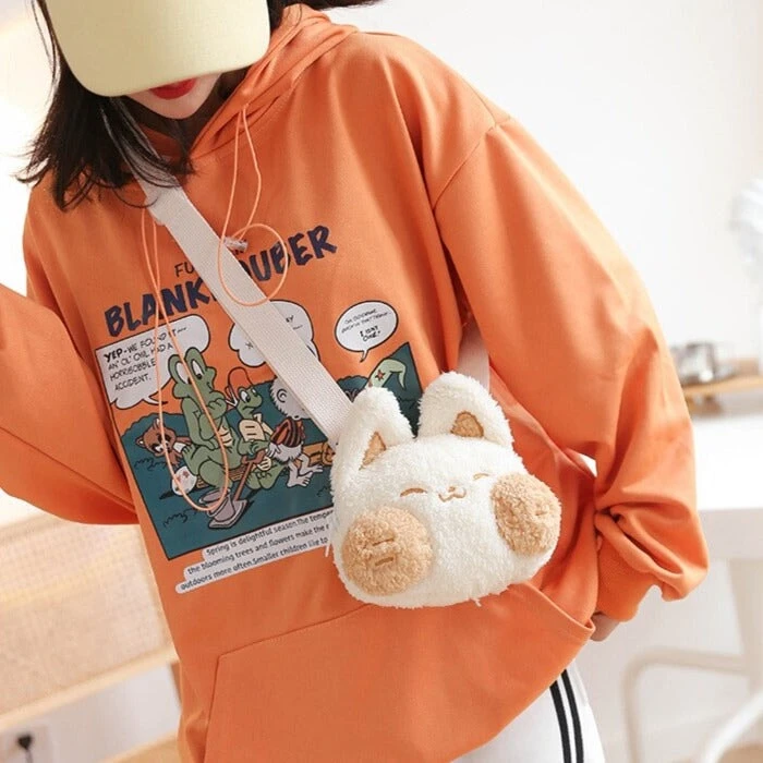 Apparel Cheeky Fox Plush Bag - Image 20