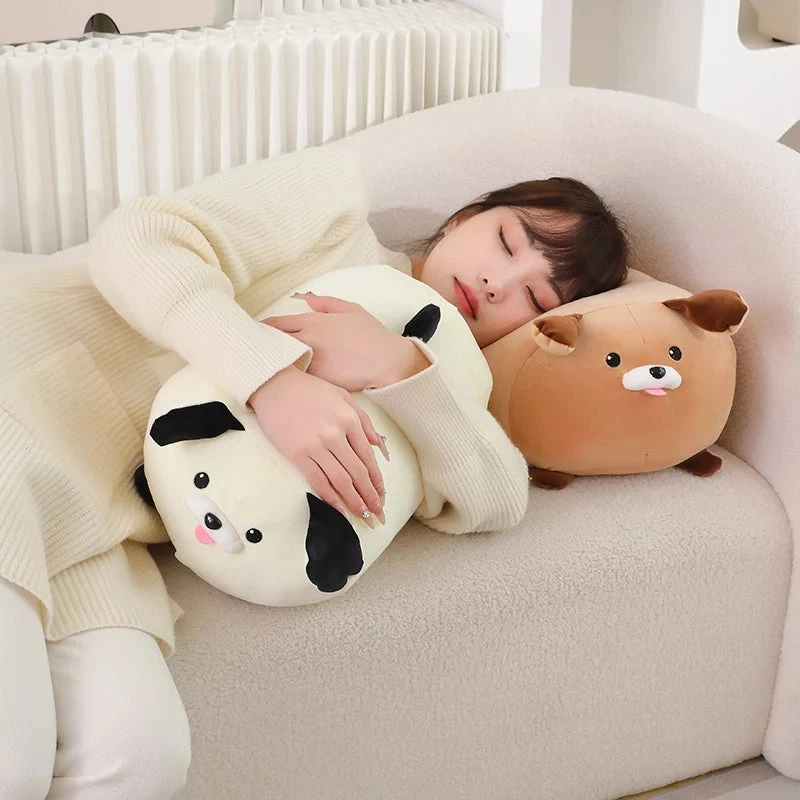 Cheerful White Brown Dog Plushies - Image 17