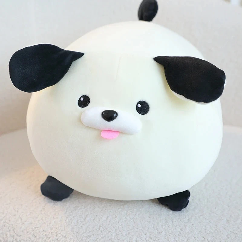Cheerful White Brown Dog Plushies - Image 8