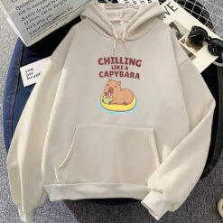 Apparel Chilling Like A Capybara Unisex Hoodie
