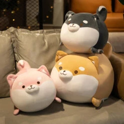 Chonky Shiba Squad Plushies