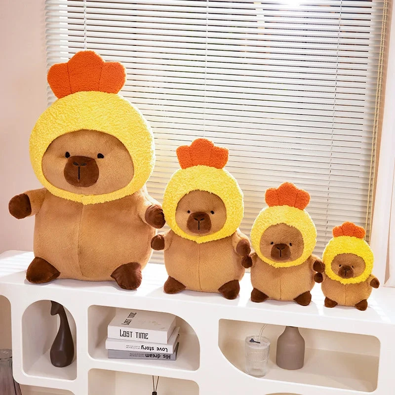 Chubby Capybara Plushie With Hat - Image 4