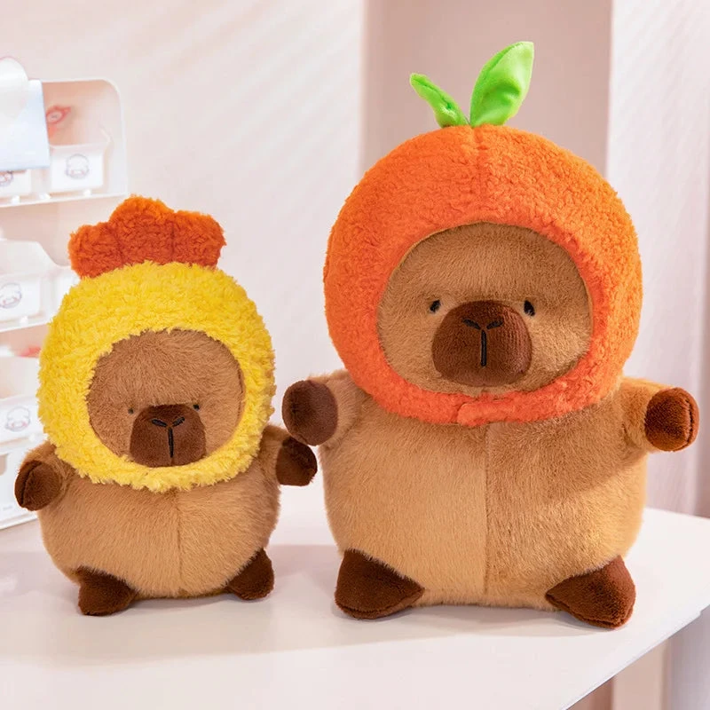 Chubby Capybara Plushie With Hat - Image 5