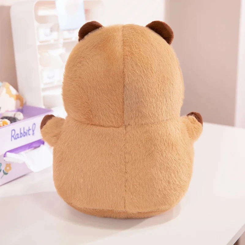Chubby Capybara Plushie With Hat - Image 14