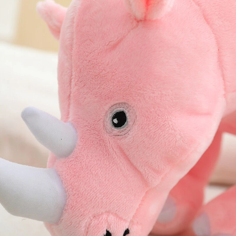 Colorful Cuddly Rhino Plushies - Image 12