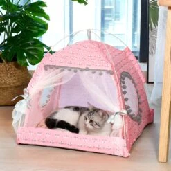 Cool Breezy Tent Cat Bed