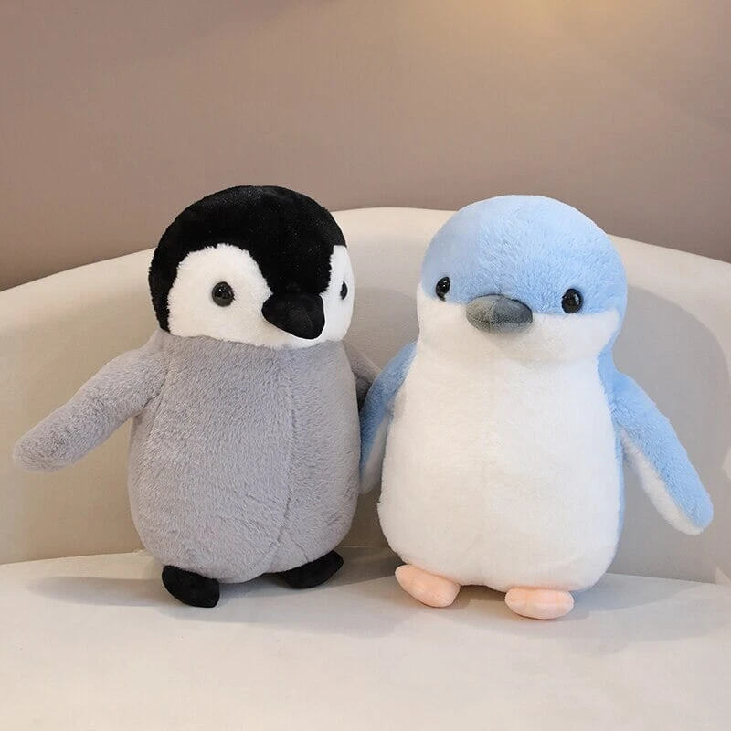 Cute Fluffy Penguin Walrus Plushies - Image 16