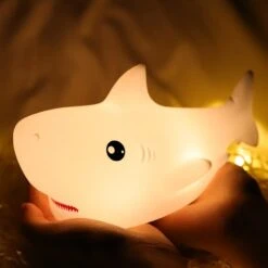 Cute Shark LED Night Light