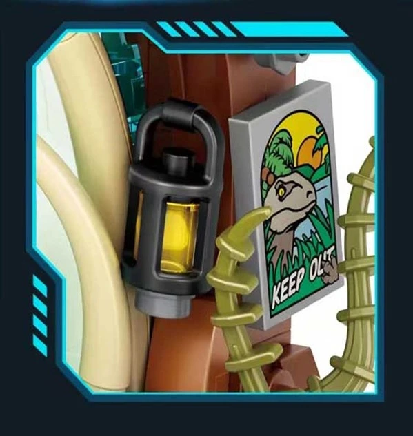 Dinosaur Kingdom Space Travel Micro Building Sets - Image 13