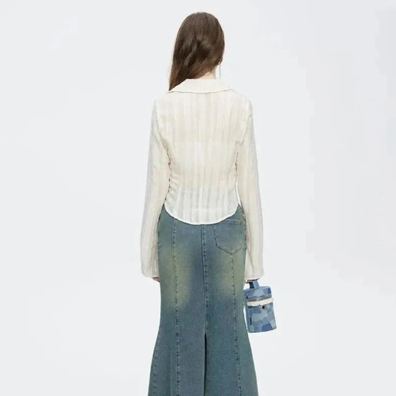 Apparel Fairytale Long Sleeve Blouse - Image 18