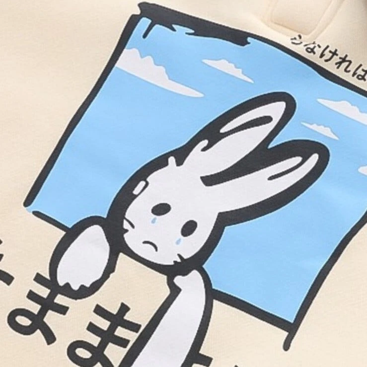 Apparel Farewell Bunny Polo Sweatshirt - Image 6