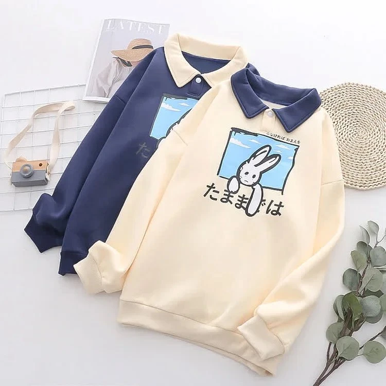 Apparel Farewell Bunny Polo Sweatshirt