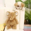 Fluffy Animal Snuggle Buddy Plushies