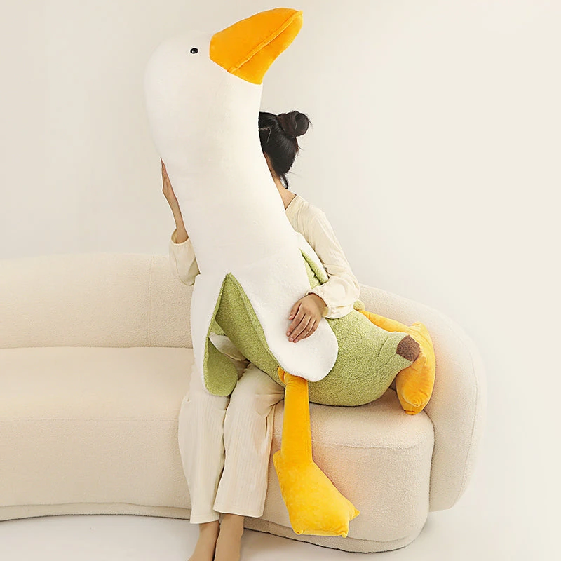 Fluffy Banana Duck Plushie - Image 7