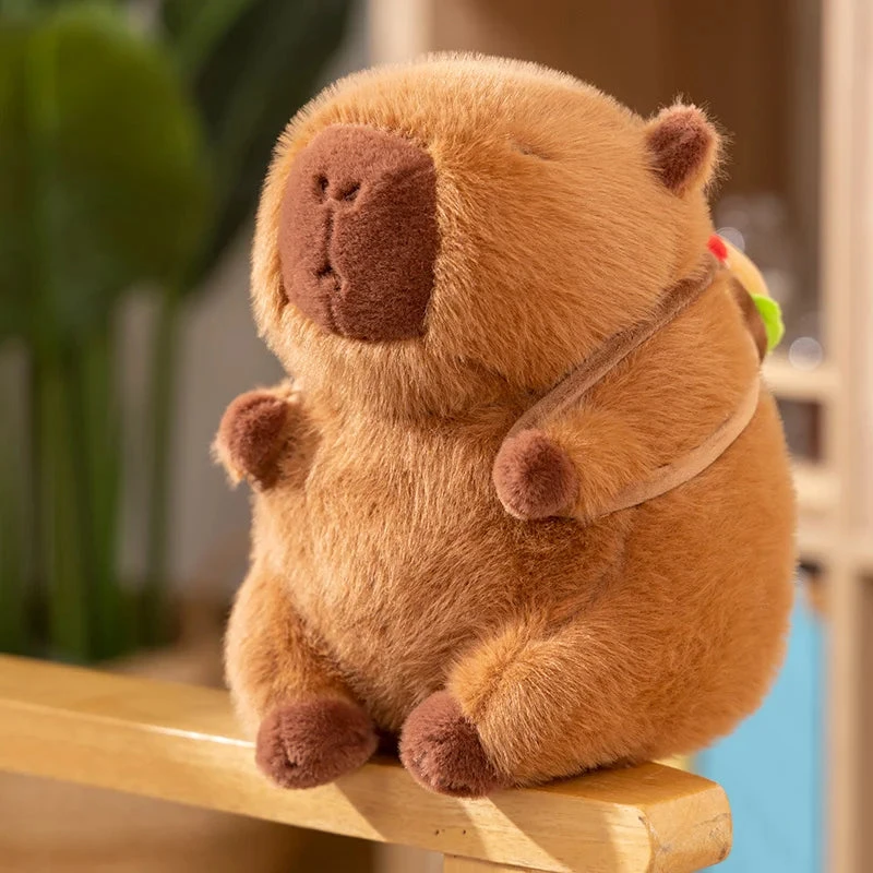 Fluffy Capybara Burger Bag Plushies - Image 10