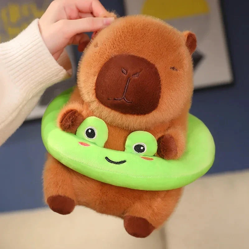 Fluffy Capybara With Float Plushie - Image 7