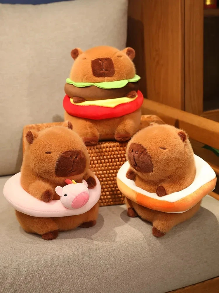 Fluffy Capybara With Float Plushie - Image 5