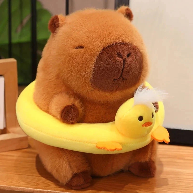 Fluffy Capybara With Float Plushie - Image 15