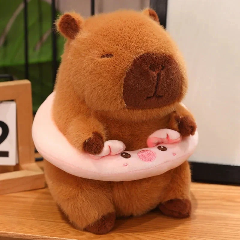 Fluffy Capybara With Float Plushie - Image 16