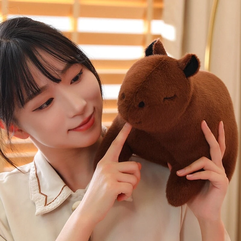 Fluffy Cute Capybara Plushie - Image 6