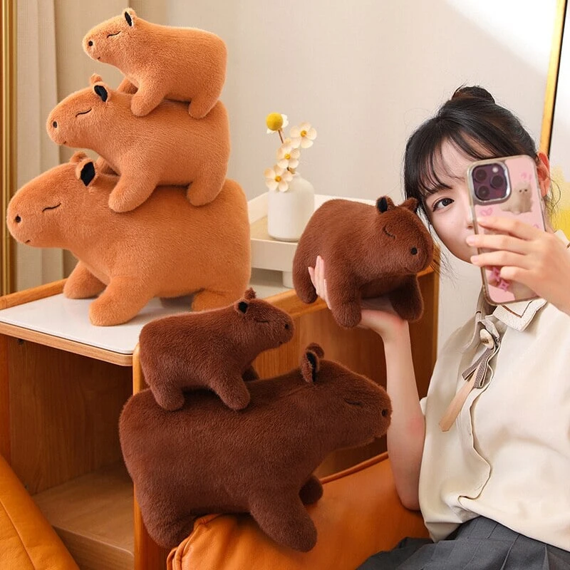 Fluffy Cute Capybara Plushie - Image 14